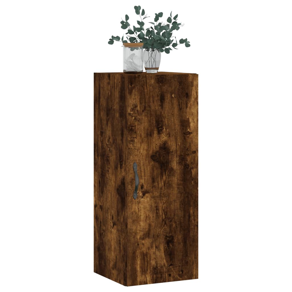 Wandschrank Räuchereiche 34,5x34x90 cm Holzwerkstoff