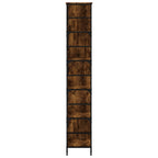 Bücherregal Räuchereiche 78,5x33x188,5 cm Holzwerkstoff