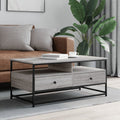Couchtisch Grau Sonoma 100x51x45 cm Holzwerkstoff