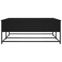 Couchtisch Schwarz 100x99x40 cm Holzwerkstoff