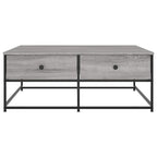 Couchtisch Grau Sonoma 100x99x40 cm Holzwerkstoff