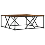 Couchtisch Räuchereiche 100x100x40 cm Holzwerkstoff