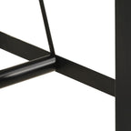 Bartisch 110x55x107 cm Massivholz Akazie und Eisen
