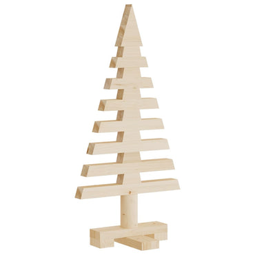 Weihnachtsbaum Holz zum Schmücken 60 cm Massivholz Kiefer