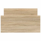 Bettgestell ohne Matratze Sonoma-Eiche 90x200 cm Holzwerkstoff