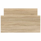 Bettgestell ohne Matratze Sonoma-Eiche 75x190 cm Holzwerkstoff