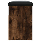 Schuhbank Räuchereiche 82x32x45,5 cm Holzwerkstoff