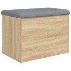 Aufbewahrungsbank Sonoma-Eiche 62 x 42 x 45 cm Holzwerkstoff