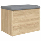 Aufbewahrungsbank Sonoma-Eiche 62 x 42 x 45 cm Holzwerkstoff