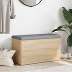Aufbewahrungsbank Sonoma-Eiche 82 x 42 x 45 cm Holzwerkstoff