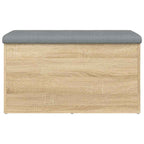 Aufbewahrungsbank Sonoma-Eiche 82 x 42 x 45 cm Holzwerkstoff