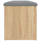 Aufbewahrungsbank Sonoma-Eiche 102 x 42 x 45 cm Holzwerkstoff