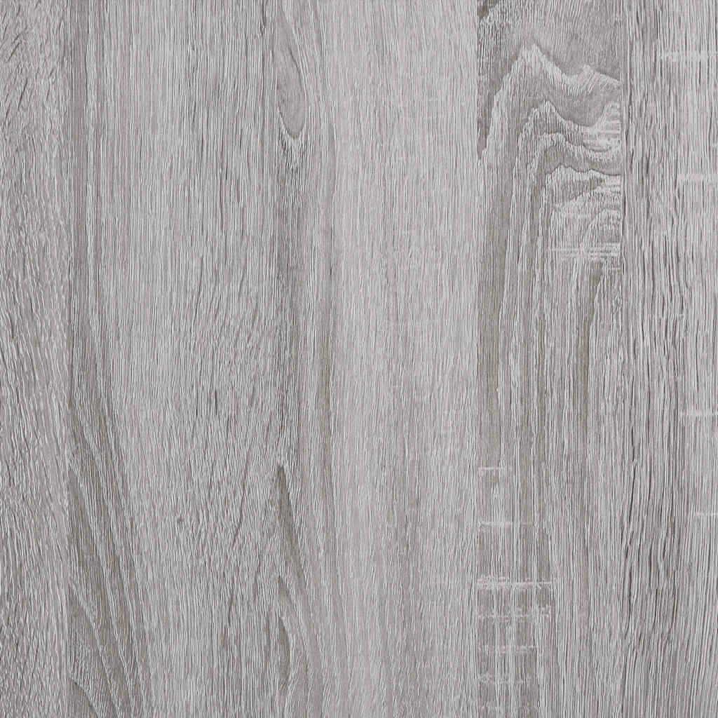 Schuhbank Grau Sonoma 62x42x45 cm Holzwerkstoff