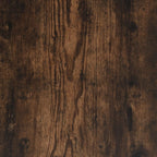 Bücherregal 4 Böden Räuchereiche 60x30x120 cm Holzwerkstoff
