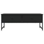 Couchtisch Schwarz 101x49x39,5 cm Holzwerkstoff