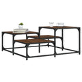 Couchtisch Braun Eichen-Optik 87,5x87,5x40 cm Holzwerkstoff