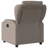 Relaxsessel Taupe Stoff