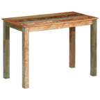 Esstisch 110x55x76 cm Altholz Massiv