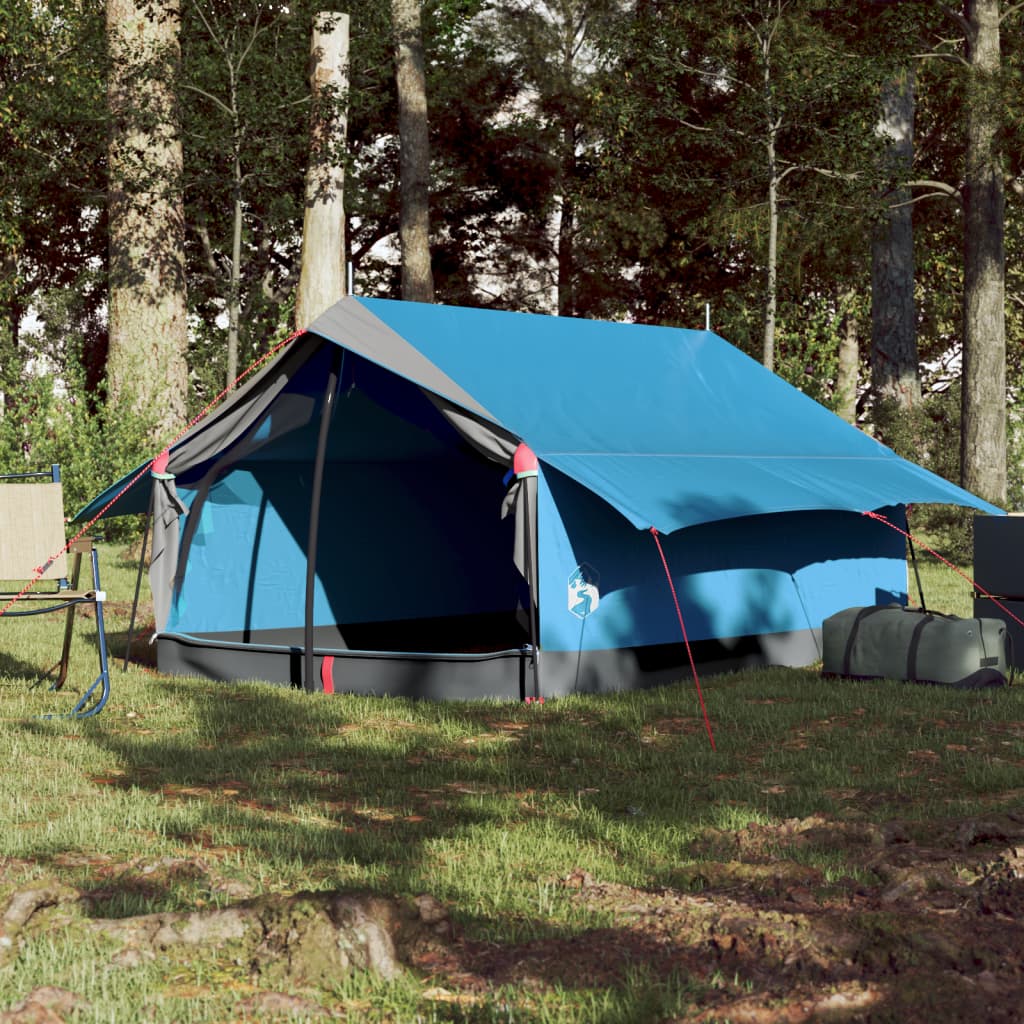 Campingzelt 2 Personen Blau Wasserfest