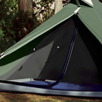 Tipi-Hängezelt 1 Person Grün Wasserdicht