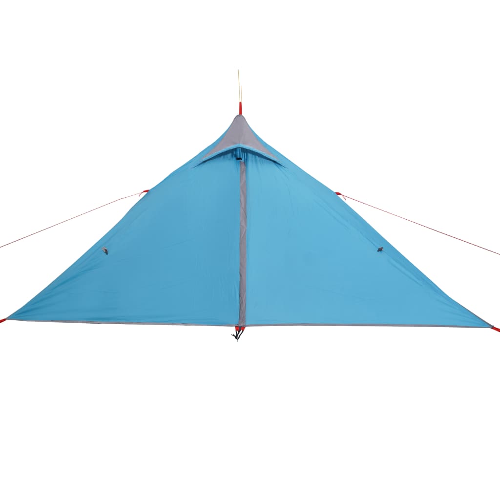 Tipi-Campingzelt 1 Person Blau Wasserdicht