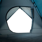 Kuppel-Campingzelt 6 Personen Blau Wasserdicht