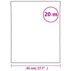 Fensterfolie Matt Streifen-Design 45x2000 cm PVC