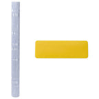 Fensterfolien 2 Stk. Matt Bambus-Muster PVC