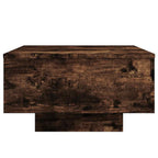 Couchtisch Räuchereiche 55x55x31 cm Holzwerkstoff
