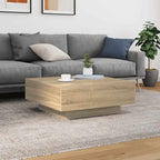 Couchtisch Sonoma-Eiche 80x80x31 cm Holzwerkstoff
