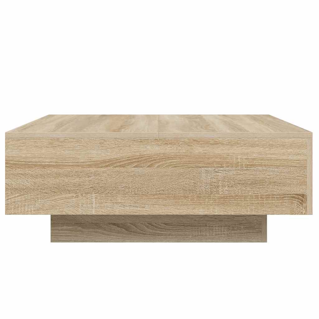 Couchtisch Sonoma-Eiche 80x80x31 cm Holzwerkstoff