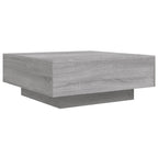 Couchtisch Grau Sonoma 80x80x31 cm Holzwerkstoff