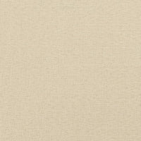 Bettgestell mit Kopfteil ohne Matratze Creme 90x190 cm Stoff