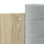 Bettgestell mit Kopfteil Sonoma-Eiche 90x200 cm Holzwerkstoff