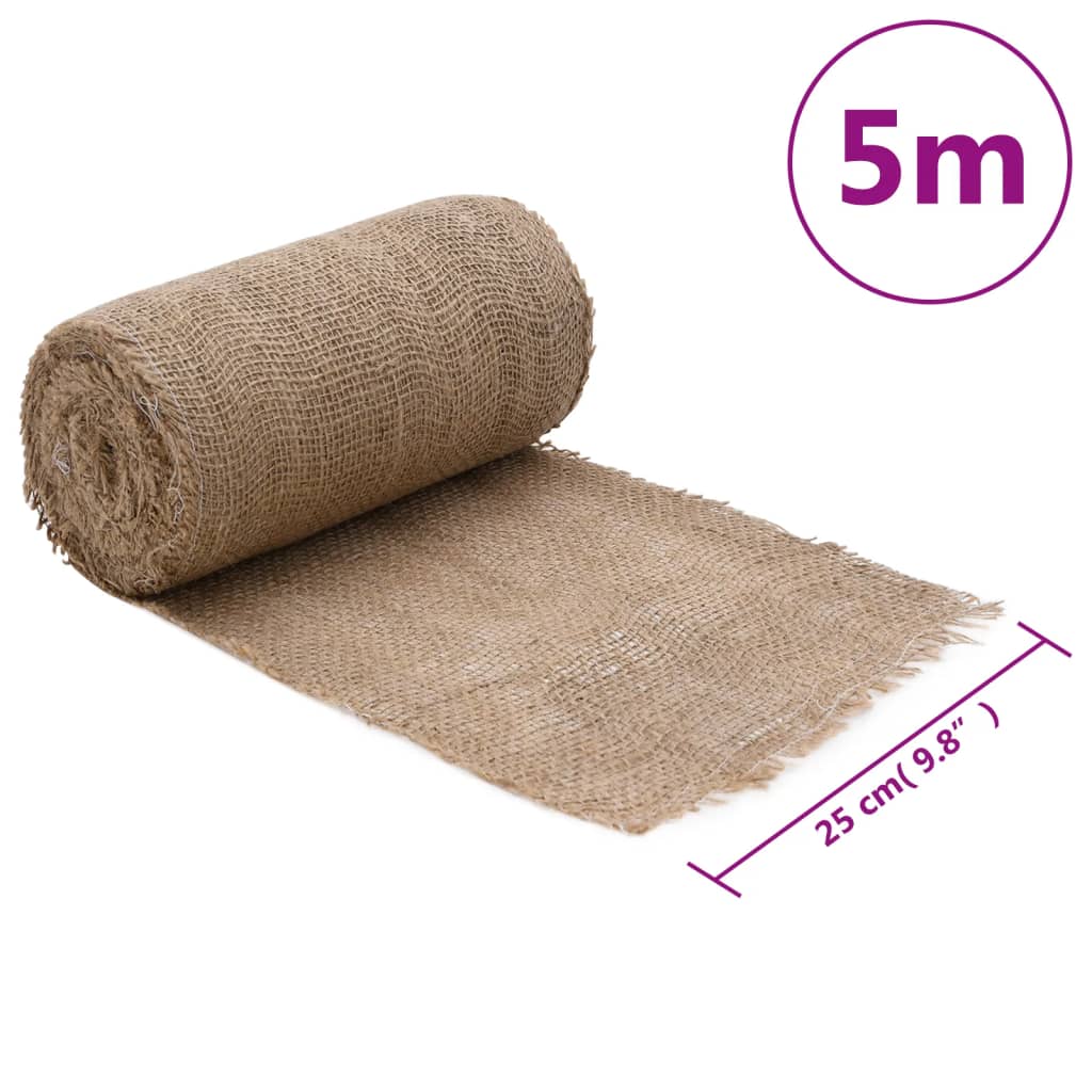 Jutegewebe 0,25x5 m 100% Jute 200 g/m²