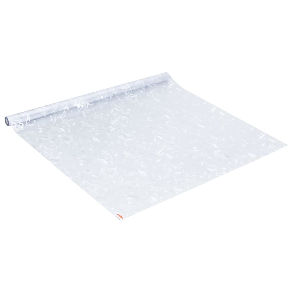 Fensterfolie Matt Blumenmuster 45x500 cm PVC