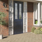 Fensterfolie Matt Blumenmuster 90x500 cm PVC