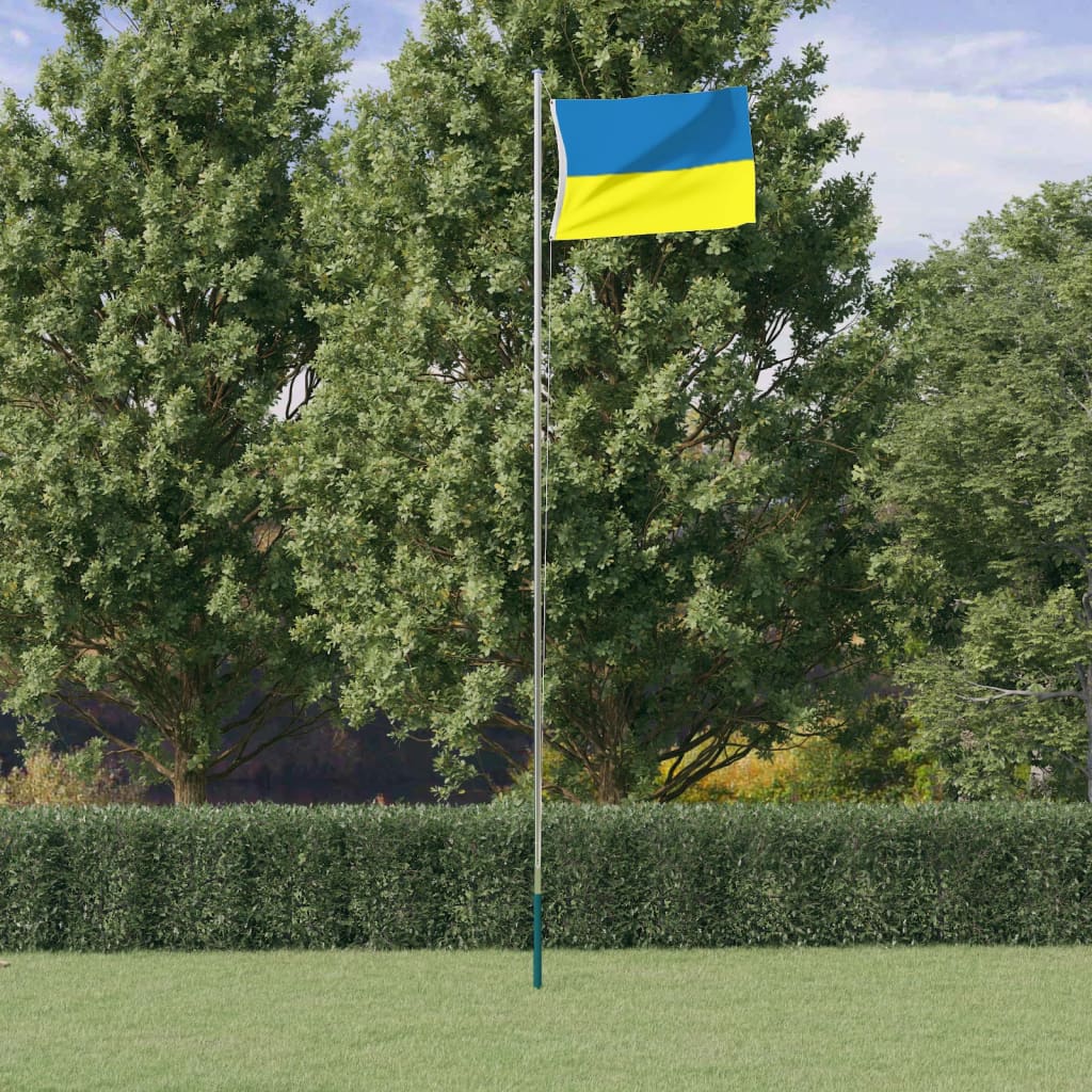 Flagge der Ukraine mit Messingösen 90x150 cm