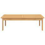 Gartentisch 100x60x30 cm Massivholz Akazie