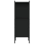 Bücherregal Schwarz 72x28x77,5 cm Holzwerkstoff