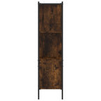 Bücherregal Räuchereiche 72x28x109 cm Holzwerkstoff