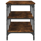 Schuhbank Räuchereiche 100x38,5x49 cm Holzwerkstoff