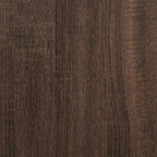Couchtisch Braun Eichen-Optik 121x121x40 cm Holzwerkstoff