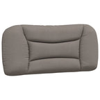 Bettgestell mit LED ohne Matratze "Hvar" Taupe 80x200 cm Stoff