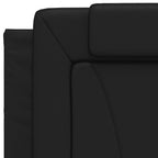 Bettgestell "Viana" mit LED ohne Matratze Schwarz 90x190 cm
