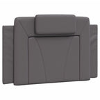 Bettgestell "Viana" mit LED ohne Matratze Grau 90x200 cm