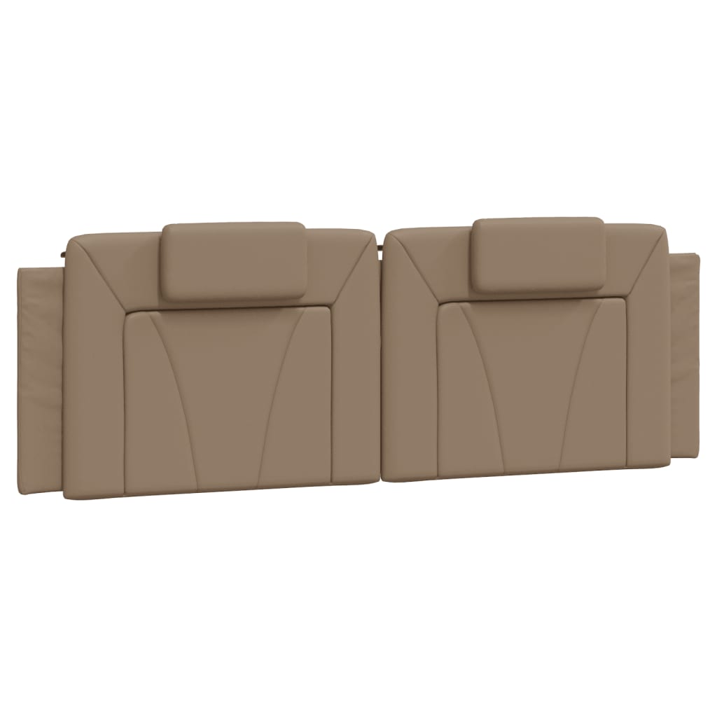 Bettgestell "Viana" mit LED ohne Matratze Cappuccino-Braun 160x200 cm