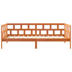 Tagesbett ohne Matratze Wachsbraun 90x200 cm Massivholz Kiefer