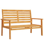 4-tlg. Garten-Lounge-Set Massivholz Akazie
