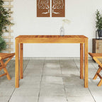 Garten-Esstisch 110x55x75 cm Massivholz Akazie